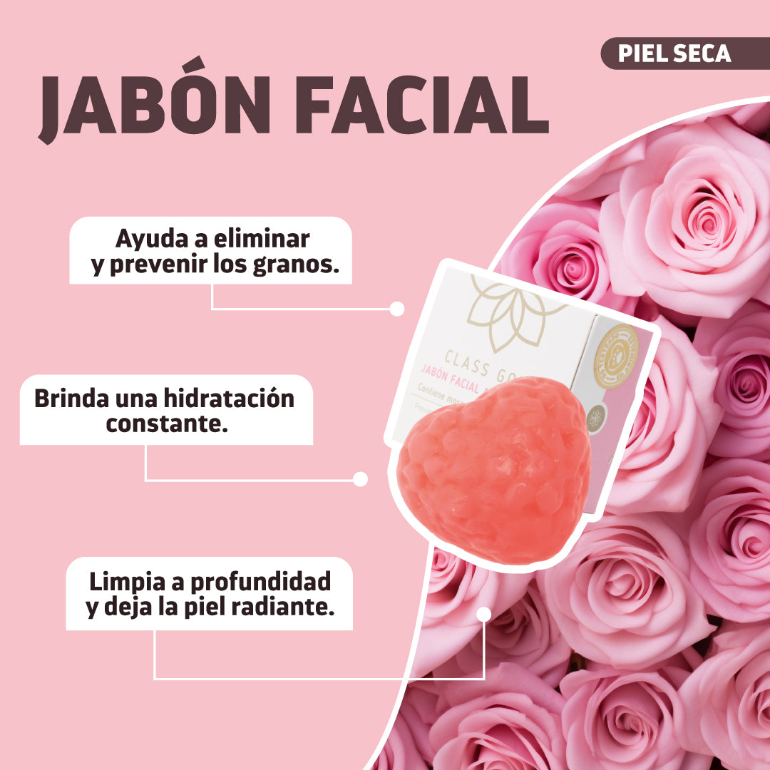 Jabón Facial Antioxidante Piel Seca